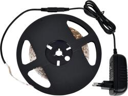 TRACON Tracon LED-SET-B-WW LED szalag szet, beltéri SMD3528, 30LED/m, 4, 8W/m, 120lm/m, W=8 mm, 3000K, IP20, EEI=G (LED-SET-B-WW)