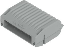 WAGO 207-1332 Gélbox; leágazásokhoz; kábelekhez; géllel előretöltve; 221, 2x73 sorozat; max. 4 mm2-es csatlakozók; vezeték összekötők nélkül; 2-es méret; szürke (WAGO 207-1332)