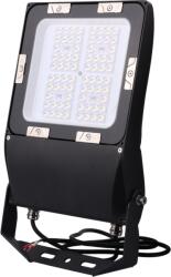 TRACON Tracon RSMDCA300W LED fényvető, aszimmetrikus, dimmelhető 100-240VAC, 50Hz, 300W, 51.000lm, 4000K, IP66, 1-10V, EEI=C (RSMDCA300W)