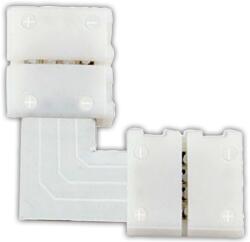 Tracon Electric Tracon LSZTL8 Forrasztás nélküli "L" gyorscsatl. egyszínű LED szalagokhoz W=8 mm, 2P (LSZTL8)