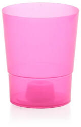 Prosperplast Coubi műanyag orchidea virágcserép - átlátszó pink (DSTO125-CR95G)