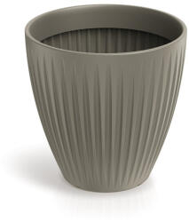 Prosperplast Ethick Latia round virágcserép, 60 cm - mokka (TLRO60M-247R)