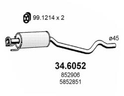 ASSO Toba esapamet intermediara ASSO 34.6052 - fixbox
