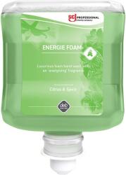SC Johnson Professional SCJP Energie Foam habszappan illóolajokat tartalmazó energizáló illattal - citrus és fűszer kombináció, zöld, Proline manuális adagolóhoz, 1L patron (SCJP-ENG1L)