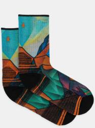 Smartwool zokni Hike Mountain Prism Print SW002688 - narancssárga 34/37