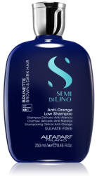 ALFAPARF Milano Semi Di Lino Brunette Anti-Orange sampon sötét hajra 250 ml