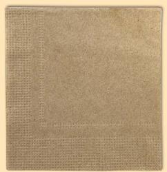 Bibo 1 csomag bibo koktélszalvéta, 2rtg. , 25x25cm, natúr barna, 100% újrahasznosított, 150lap/csomag (12cs/#)