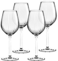 Altom Design Plisse vörösboros pohár készlet - 4 darabos 500 ml (IMO-ALT-0103006660-378700)