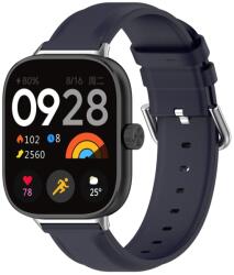  LEATHER Bőrszíj Xiaomi Redmi Watch 5 sötétkék