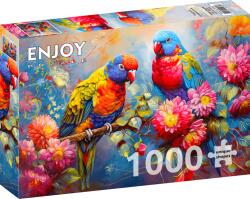 Enjoy - Trópusi társak 1000 darabos kirakó (EN-2274)