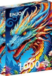 Enjoy - Kék Sárkány 1000 darabos kirakó (2143)