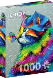 Enjoy - Cicus Pillangóval 1000 darabos kirakó (1781)