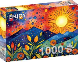 Enjoy - Esős Naplemente 1000 darabos kirakó (2134)