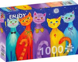 Enjoy - Vigyorgó Macskák 1000 darabos kirakó (1738)