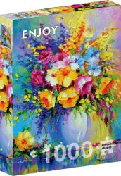 Enjoy - Színes Virágcsokor 1000 darabos kirakó (1778)