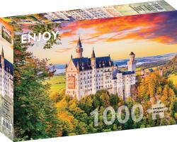 Enjoy - Neuschwanstein Kastély Ősszel, Németország 1000 darabos kirakó (1326)