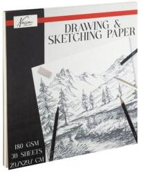 Skicctömb szemcsés Nassau 29, 7 x 29, 7 cm | 30 lap