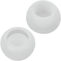  Professzionális szilikon öntoforma, átlátszó, mécsestartó 5, 7 x 8, 7 cm - gipszkiöntéshez és öntőformázáshoz