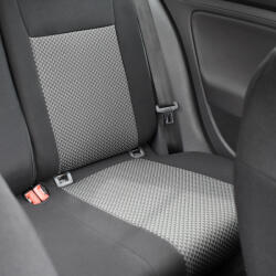 UMBRELLA Set Huse Scaun Umbrella Pentru Vw Cc 2008-2017 (bancheta Fractionata) Cu Tetiere Spate In Forma De L