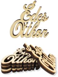  Natúr fa édes otthon felirat 4db/csomag