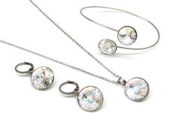 DIANA szett - körkapcsos (white patina) (2022073003)