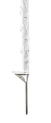 Kerbl Titan PLUS műanyag villanypásztor karó - fehér, 110 cm, 5 db/cs