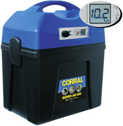 Kerbl Corral Super AB 450 digitális villanypásztor készülék - 12 V, 5, 4 J