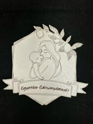  „Egyetlen Édesanyámnak! - Lézervágott fa hűtőmágnes (FEH71)