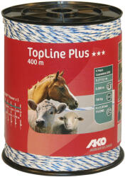 Kerbl AKO TopLine Plus villanypásztor vezeték - kék/fehér, 400 m, 0, 311 ohm/m, 100 kg