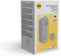 Yale - Linus Smart Lock L2 - Silber - 05/103210/SI - Schlüsselloser Zugang - DIY-Installation - Fernverriegelung/-entriegelung | Virtuelle Schlüssel - Echtzeit-Benachrichtigungen - Yale Home App