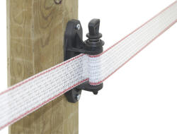 Kerbl Prémium rugós szalagfeszítő villanypásztor szigetelő - 10 db/cs