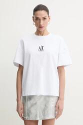 Giorgio Armani pamut póló női, fehér, XW001182 AF15085 - fehér L