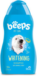  BEEPS BEEPS Whitening, șampon câini, blană albă, Afine, flacon, 502ml