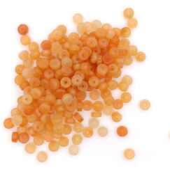 Vörös Aventurin Korong Ásványgyöngy 4x2mm (50 szem)