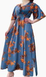 Ie traditionala Rochie Lunga Satinata Iris