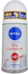 Nivea anti-perspirant roll-on dry confidence dual protect 48h 50ml