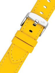 Morellato Curea din piele Morellato Capri 5761D82.098 M, galben, material reciclat 18 mm