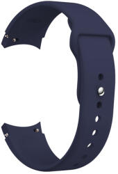 RMPACK 20mm Samsung Galaxy Watch 5 44mm / Watch 5 40mm / Watch 5 Pro 45mm Pótszíj Szilikon Óraszíj Woman Casual Series Sötétkék