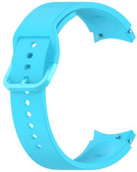 RMPACK 20mm Samsung Galaxy Watch 5 44mm / Watch 5 40mm / Watch 5 Pro 45mm Pótszíj Szilikon Szíj Lady Series Elegant Világoskék