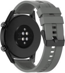 RMPACK Huawei Watch GT3 46mm Szilikon Pótszíj Óraszíj ELEGANT-SPORT SERIES Szürke