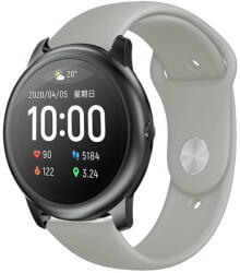 RMPACK Xiaomi Haylou Solar LS05 Szilikon Pótszíj Óraszíj Elegant Series Szürke