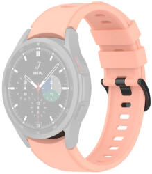RMPACK 20mm Samsung Galaxy Watch 5 44mm / Watch 5 40mm / Watch 5 Pro 45mm Szilikon Óraszíj Pótszíj COOL Series Rózsaszín