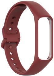 RMPACK Samsung Galaxy Fit 2 Óraszíj SM-R220 Pótszíj Szilikon Sport Style Szíj Bordó