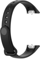 RMPACK Samsung Galaxy Fit SM-R370 Óraszíj Pótszíj Szilikon Sport Style Fekete