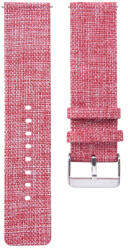 RMPACK Samsung Galaxy Watch4 40mm|Classic 42mm|44mm|Classic 46mm Szövet Pótszíj Óraszíj Canvas Elegance Series Pink