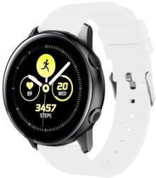 R-Mobile Pack Szilikon Óraszíj - Pótszíj Samsung Galaxy Active SM-R500 Sport Style Series Fehér