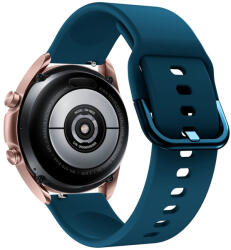 RMPACK Webshop RMPACK Samsung Galaxy Watch 3 41mm Óraszíj Pótszíj Okosóra Szíj Szilikon Nature SötétZöld