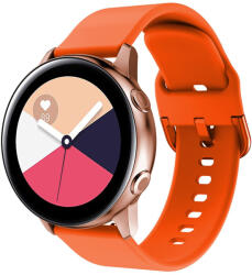 RMPACK Webshop RMPACK Huawei Watch GT2e GT GT2 46mm Pótszíj Óraszíj Szilikon Szíj Elegant Series Narancssárga