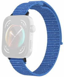 RMPACK Huawei Watch Fit 3 Szíj Szövet Óraszíj - Pótszíj Magic Tape Style Kék