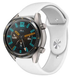 RMPACK Webshop RMPACK Huawei Watch GT Pótszíj Szilikon Óraszíj Soft Series Fehér